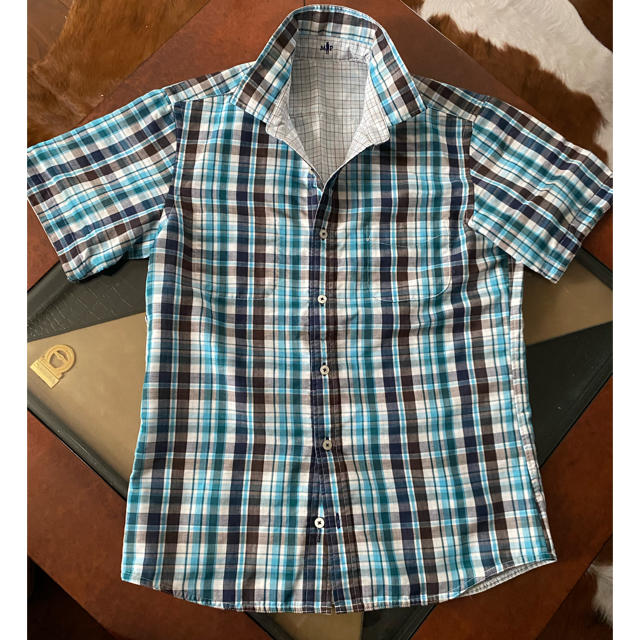 MACKINTOSH PHILOSOPHY(マッキントッシュフィロソフィー)のマッキントッシュフィロソフィー　半袖シャツ　38 M 未使用 メンズのトップス(シャツ)の商品写真