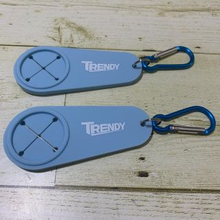 日経トレンディ 5月号付録 カラビナ付きタオルホルダー 2個セット(日用品/生活雑貨)