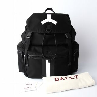 バリー(Bally)の新品 BALLY バリー メンズ ナイロン バックパック リュック バッグ 黒(バッグパック/リュック)