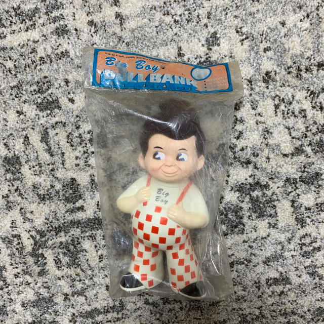 白 フリル付 ☆9点セット☆ビンテージ☆BigBoy☆ビッグボーイ☆貯金箱