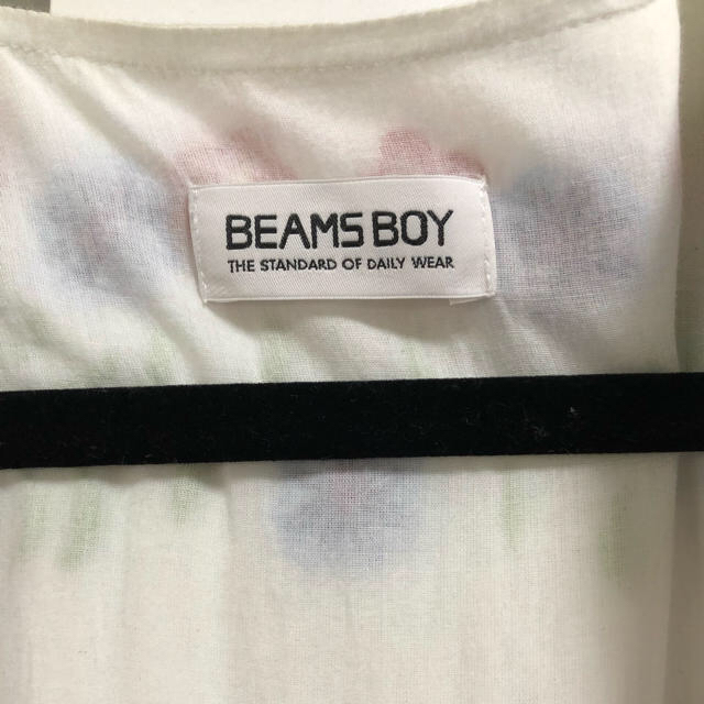 BEAMS BOY(ビームスボーイ)の【美品】trepied / 刺繍 カシュクール ワンピース レディースのワンピース(ロングワンピース/マキシワンピース)の商品写真