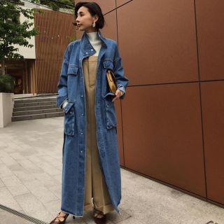AMERI vintage ♡デニムロングジャケット-eastgate.mk