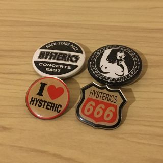 ヒステリックグラマー(HYSTERIC GLAMOUR)の缶バッチ ピンバッジ ヒステリックミニ ヒステリックグラマー (その他)