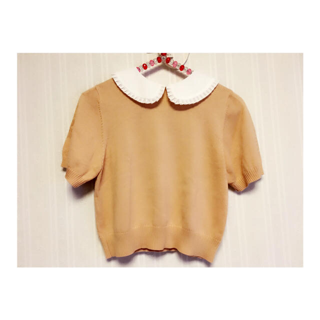 Honey mi Honey(ハニーミーハニー)のcollar knittops レディースのトップス(ニット/セーター)の商品写真