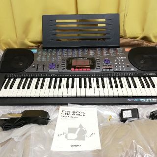CASIO - カシオ 光ナビゲーション 電子キーボード CTK-620Lの通販 by