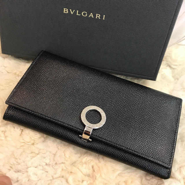 正規品直輸入】 BVLGARI - ブルガリ ブルガリブルガリ 二つ折り長財布
