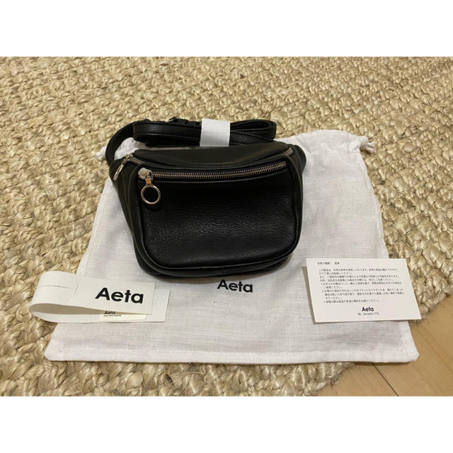 Aeta DA11 / DEER LEATHER WAIST POUCH : S