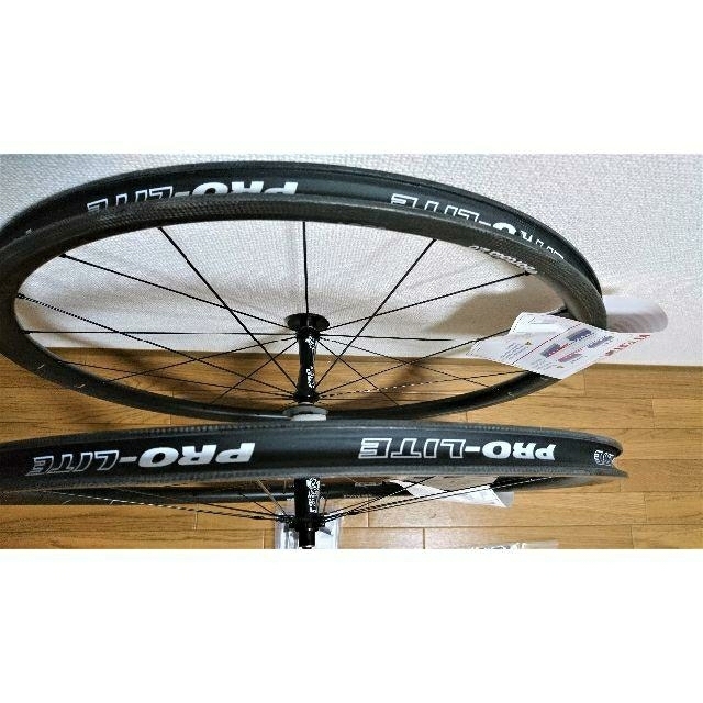 Pro Lite Bortola C28W カーボンホイールクリンチャーの通販 by あき
