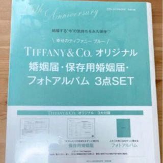 ティファニー(Tiffany & Co.)のTiffany 婚姻届　保存用婚姻届　フォトアルバム3点セット(その他)