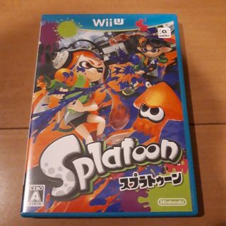 Splatoon（スプラトゥーン） Wii U　中古(家庭用ゲームソフト)