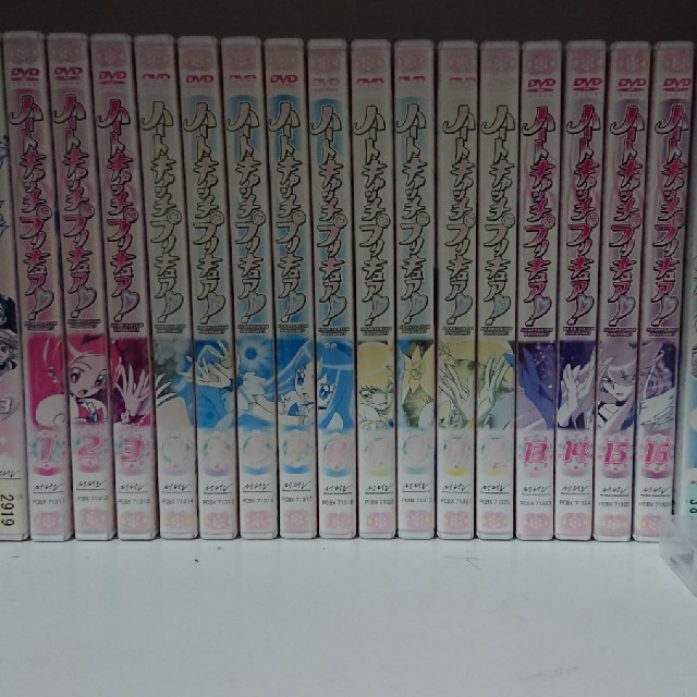 ハートキャッチプリキュア!　 DVD　全16巻　全巻セット　レンタル落ち