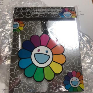 村上隆　Flower Rubber Keyring Rainbow(キーホルダー)