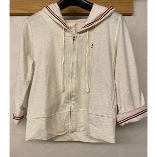 ダブルクローゼット(w closet)のW closet 七分丈　パーカー(パーカー)