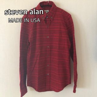 スティーブンアラン(steven alan)のsteven alan スティーブンアラン ボタンダウン シャツ USA製(シャツ)