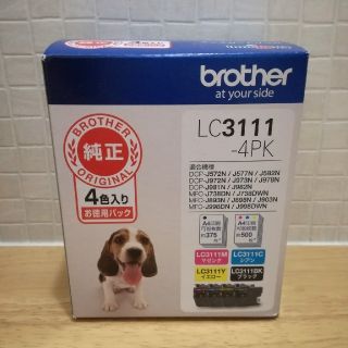 ブラザー(brother)のブラザー純正 インクカートリッジ LC3111 4色セット(オフィス用品一般)