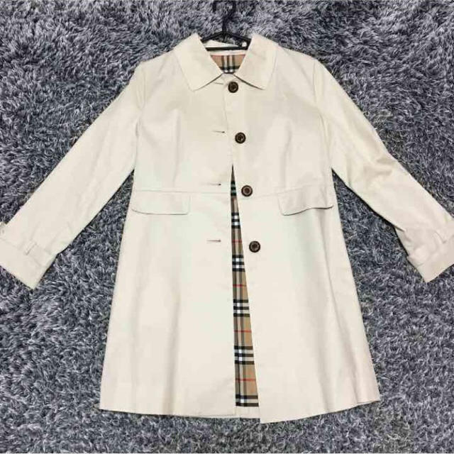 BURBERRY(バーバリー)のバーバリー スプリングコート キッズ/ベビー/マタニティのキッズ服女の子用(90cm~)(コート)の商品写真