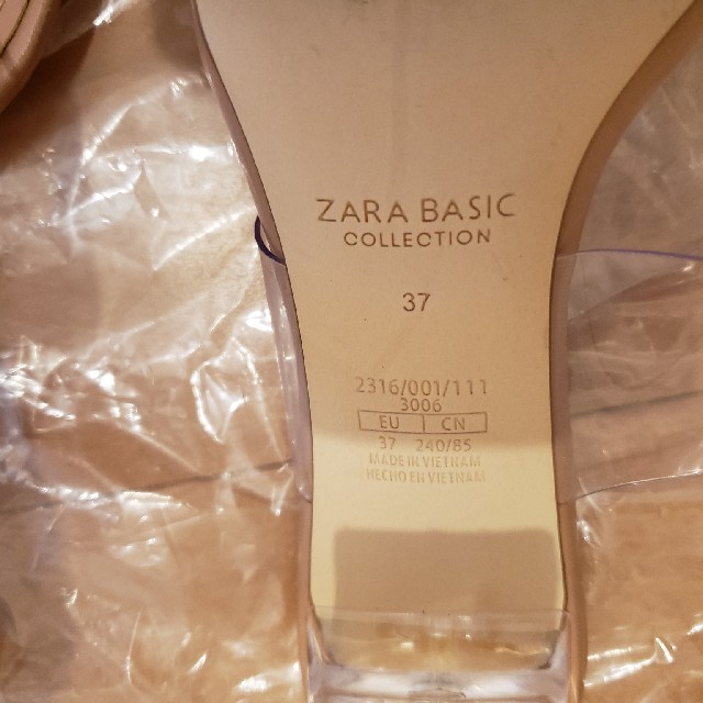 ZARA(ザラ)のZARA　クリアサンダル レディースの靴/シューズ(サンダル)の商品写真