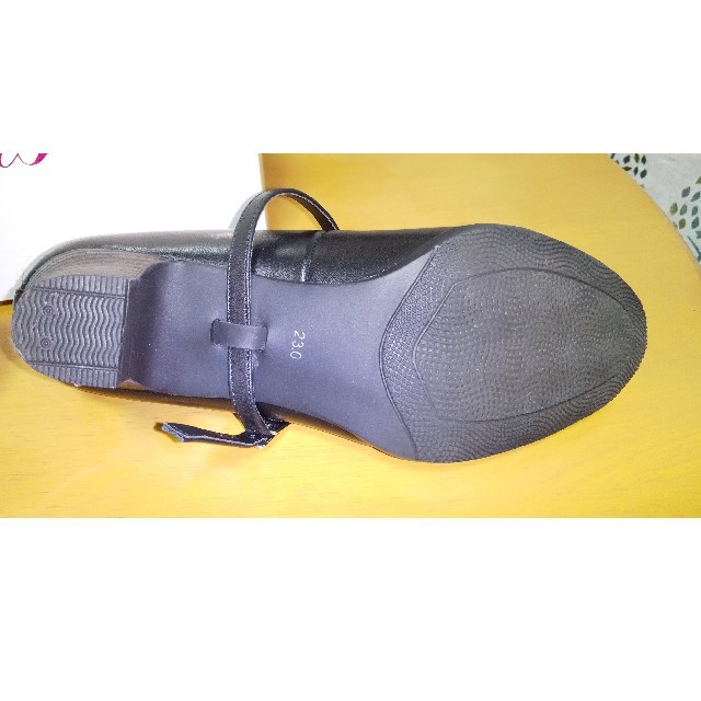青山(アオヤマ)の黒のパンプス(洋服の青山) レディースの靴/シューズ(ハイヒール/パンプス)の商品写真