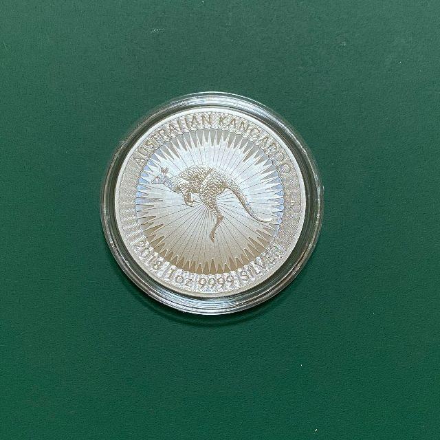 オーストラリア カンガルー銀貨(2018年)　-1オンス銀貨-