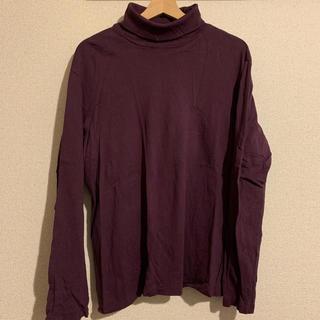 ジーユー(GU)のタートルネックシャツ(Tシャツ/カットソー(七分/長袖))