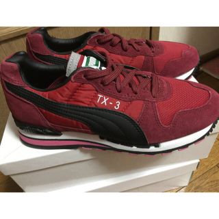 プーマ(PUMA)の新品 プーマ ハイテクスニーカー TX-3 レッド 赤(スニーカー)