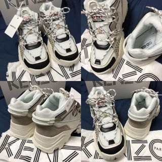 【希少モデル】KENZO インカinka ダッドシューズ　厚底　36 スニーカー