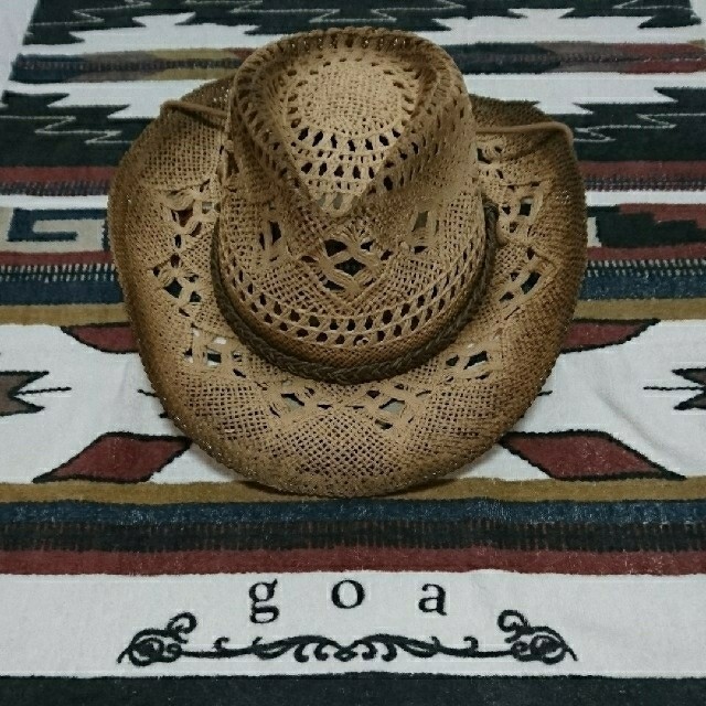 goa(ゴア)の◎クロミ様専用◎ goa テンガロンハット レディースの帽子(麦わら帽子/ストローハット)の商品写真