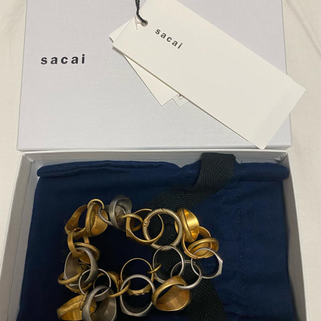 sacai(サカイ)の【レア・人気商品】sacai 2020A/W ring bracelet レディースのアクセサリー(ブレスレット/バングル)の商品写真