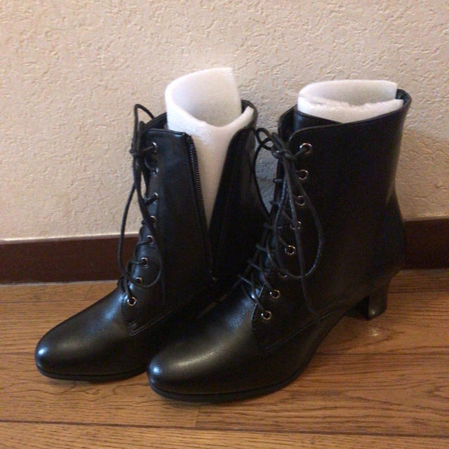 ブーツ(ブラック) 23.0cm  袴にお勧め✩.*˚ レディースの靴/シューズ(ブーツ)の商品写真