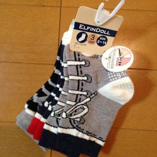 未使用☆ベビー靴下3足セット(その他)