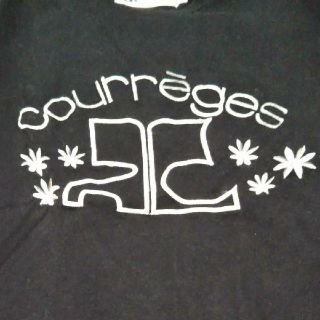 クレージュ(Courreges)のクレージュ　Tシャツ　黒(Tシャツ(半袖/袖なし))