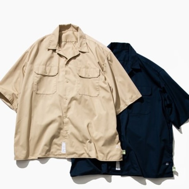 AH × SSZ 20ss SHIRT NAVY freesize