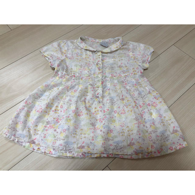 PETIT BATEAU(プチバトー)のプチバトー　薄手ブラウス キッズ/ベビー/マタニティのキッズ服女の子用(90cm~)(ブラウス)の商品写真