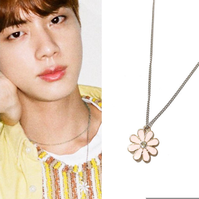 防弾少年団 BTS ジン着用 デイジーネックレス