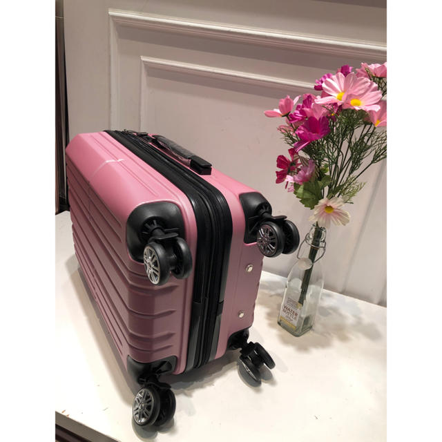 スーツケース　ピンク　Lサイズ　新品　軽量　旅行　M505