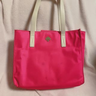 ケイトスペードニューヨーク(kate spade new york)のケイトスペード♠️ナイロンxレザートート(トートバッグ)