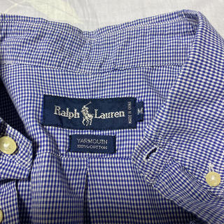 ラルフローレン(Ralph Lauren)のラルフローレン　ギンガムチェック　半袖シャツ(シャツ)