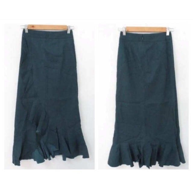 IENA(イエナ)のIENA フリルラッフルスカート レディースのスカート(ロングスカート)の商品写真