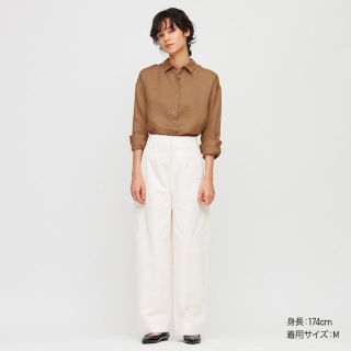 ユニクロ(UNIQLO)のUNIQLO プレミアムリネンシャツ(シャツ/ブラウス(長袖/七分))