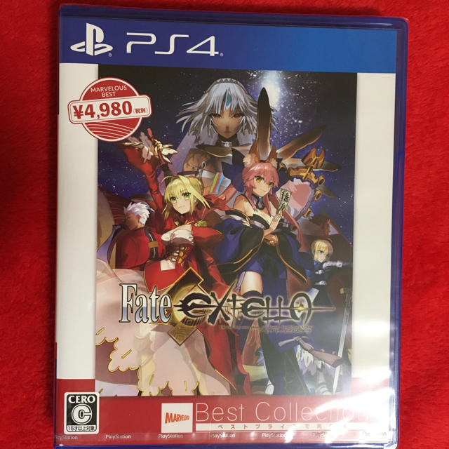 PlayStation4(プレイステーション4)のFate/EXTELLA（フェイト/エクステラ）（Best Collection エンタメ/ホビーのゲームソフト/ゲーム機本体(家庭用ゲームソフト)の商品写真