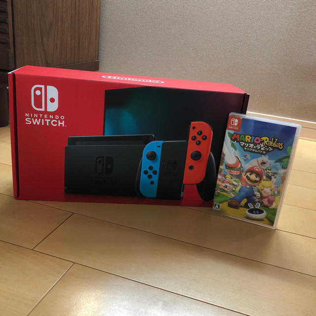 Nintendo Switch新品未開封×マリオラビッツキングダム　セット