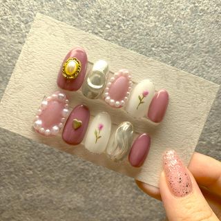 雲ネイルチップ 雲ネイルチップ