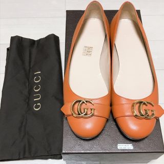 グッチ(Gucci)のGUCCI フラットシューズ（箱、袋付き）(ハイヒール/パンプス)