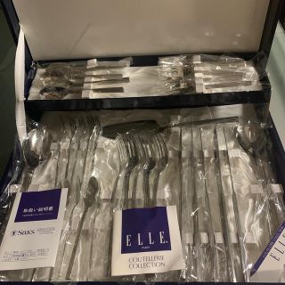 エル(ELLE)の　　新品.未使用・ELLE・カトラリーセット・計３３本セット(カトラリー/箸)