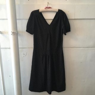 アニエスベー(agnes b.)のagnes b.  dot onepiece.(ひざ丈ワンピース)