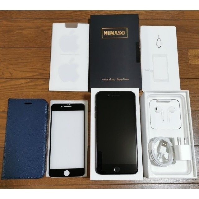 iphone7 plus ブラック 256gb（美品） SIMフリー