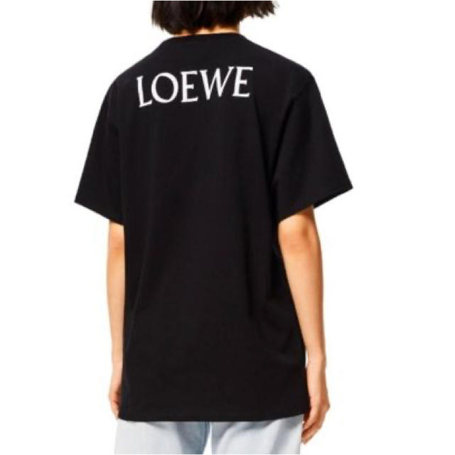 ロエベ LOEWE スマイリー Tシャツ ブラック L 新品同様 正規品-