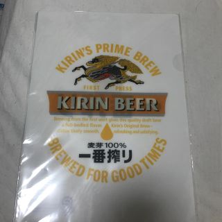 キリン(キリン)の【未使用】一番搾り　ビール　クリアファイル(ファイル/バインダー)