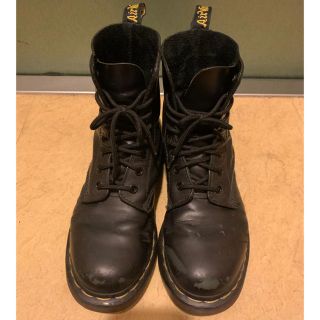 ドクターマーチン(Dr.Martens)のドクターマーチン　8ホール　ブーツ　ブラック　UK4(ブーツ)