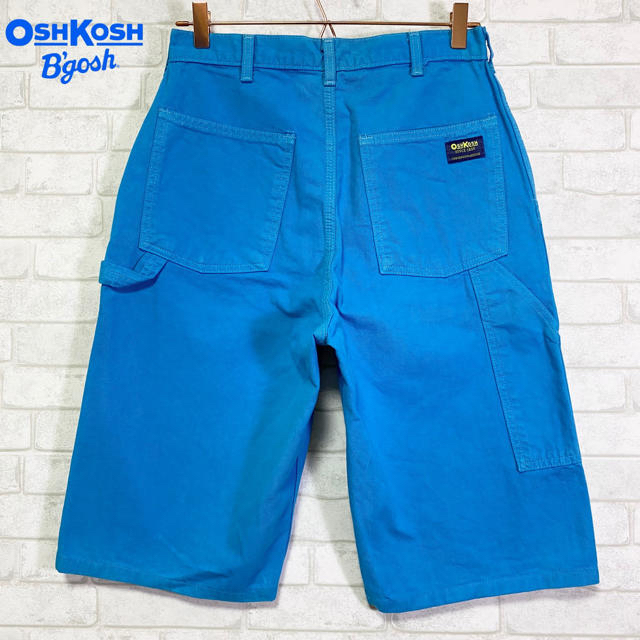 OshKosh(オシュコシュ)のOSHKOSH オシュコシュ USA製 TALONジップ 美色ショーツ/W31 メンズのパンツ(ペインターパンツ)の商品写真